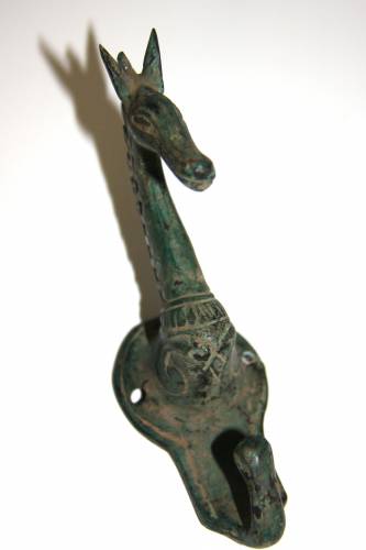 Wandhaken aus Bronze SEEPFERDCHEN