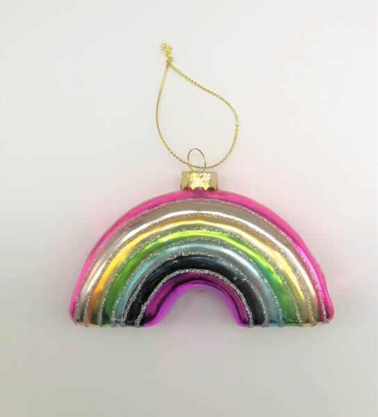 Glasanhänger/ Christbaumhänger RAINBOW